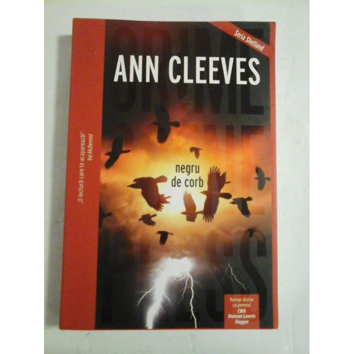 NEGRU DE CORB - ANN CLEEVES NEGRU DE CORB - ANN CLEEVES